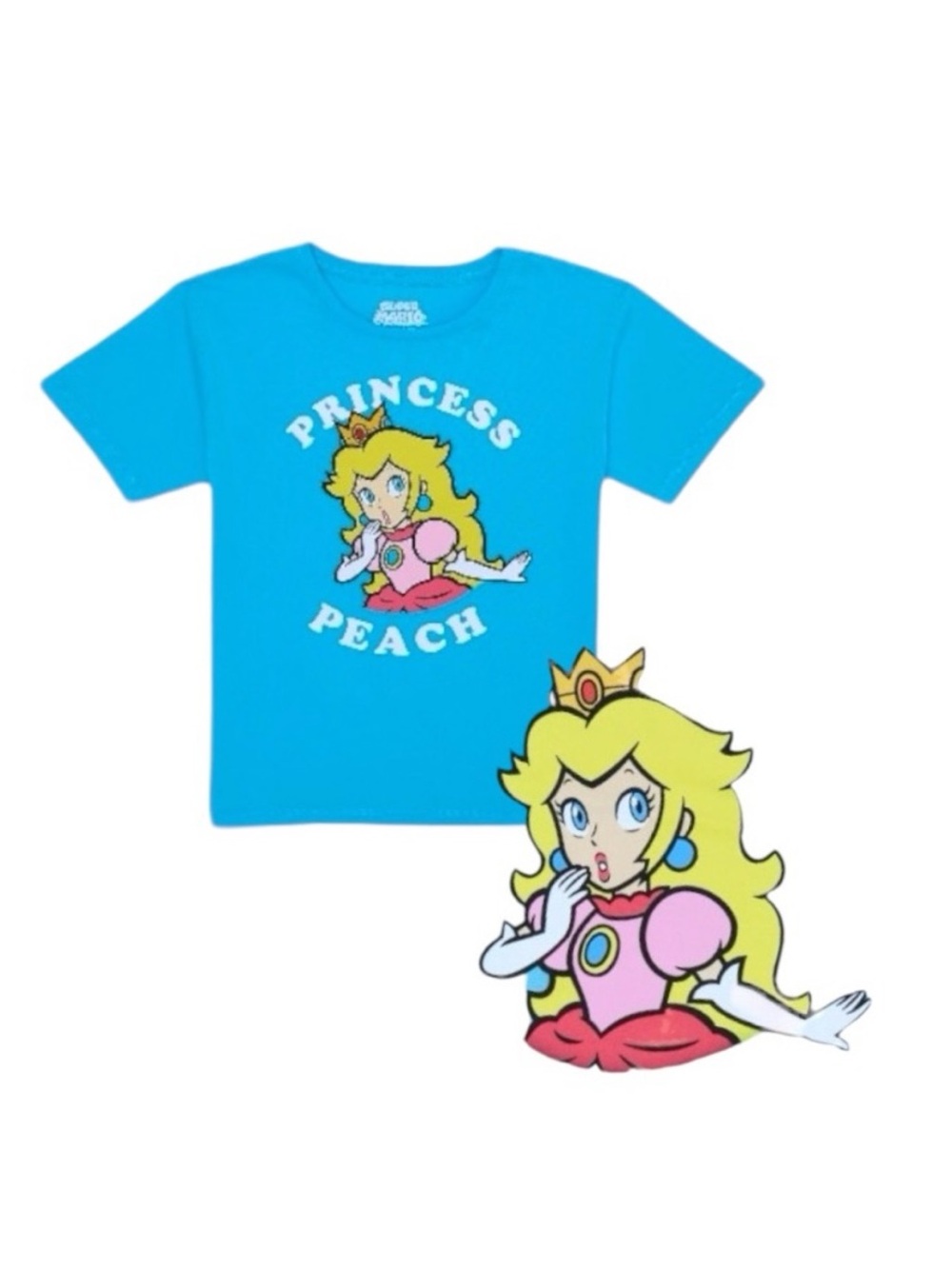 Super Mario Princess Peach Graphic Tee